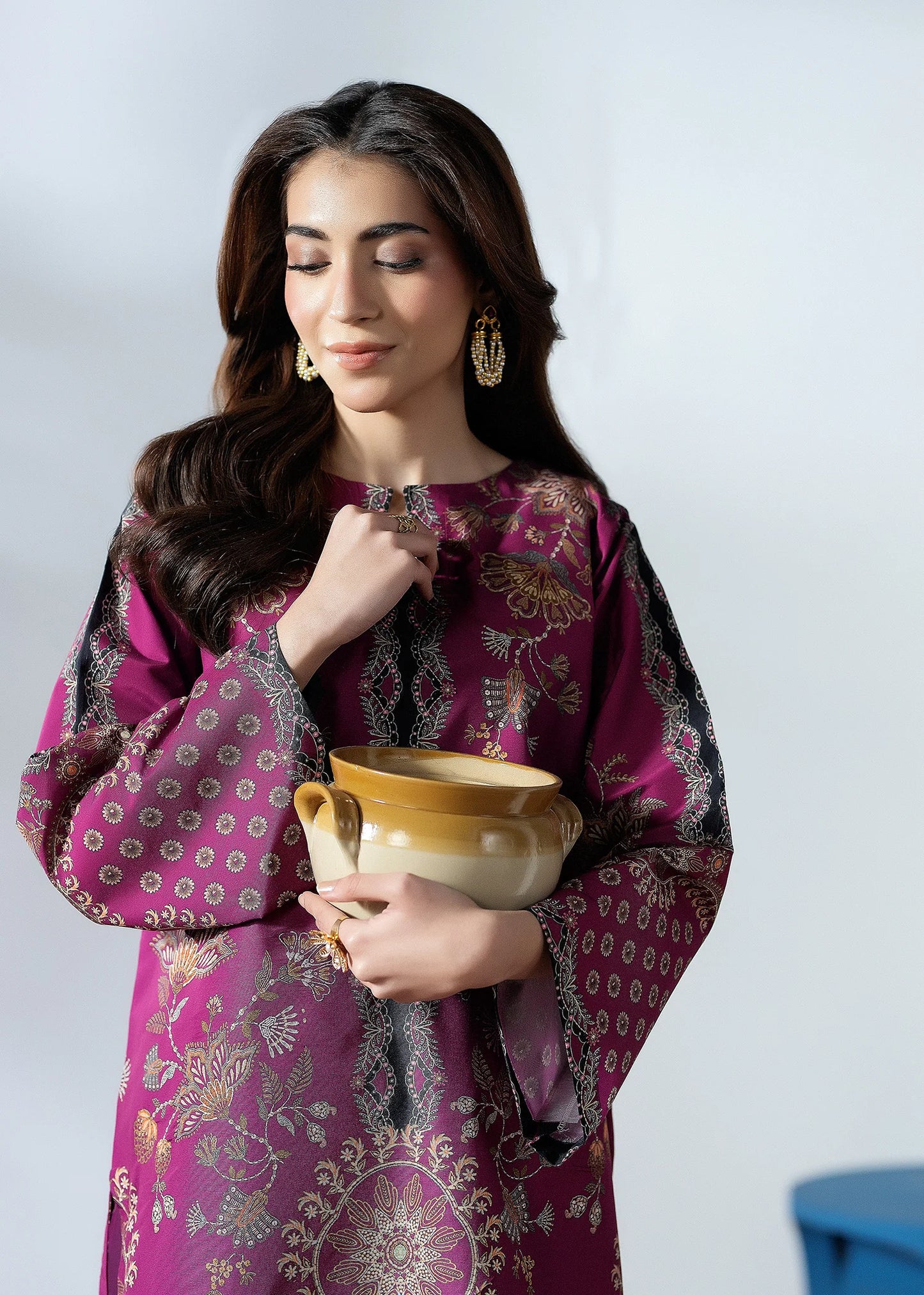 Purplish | 2 PC Printed Co-ord