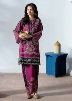 Purplish | 2 PC Printed Co-ord