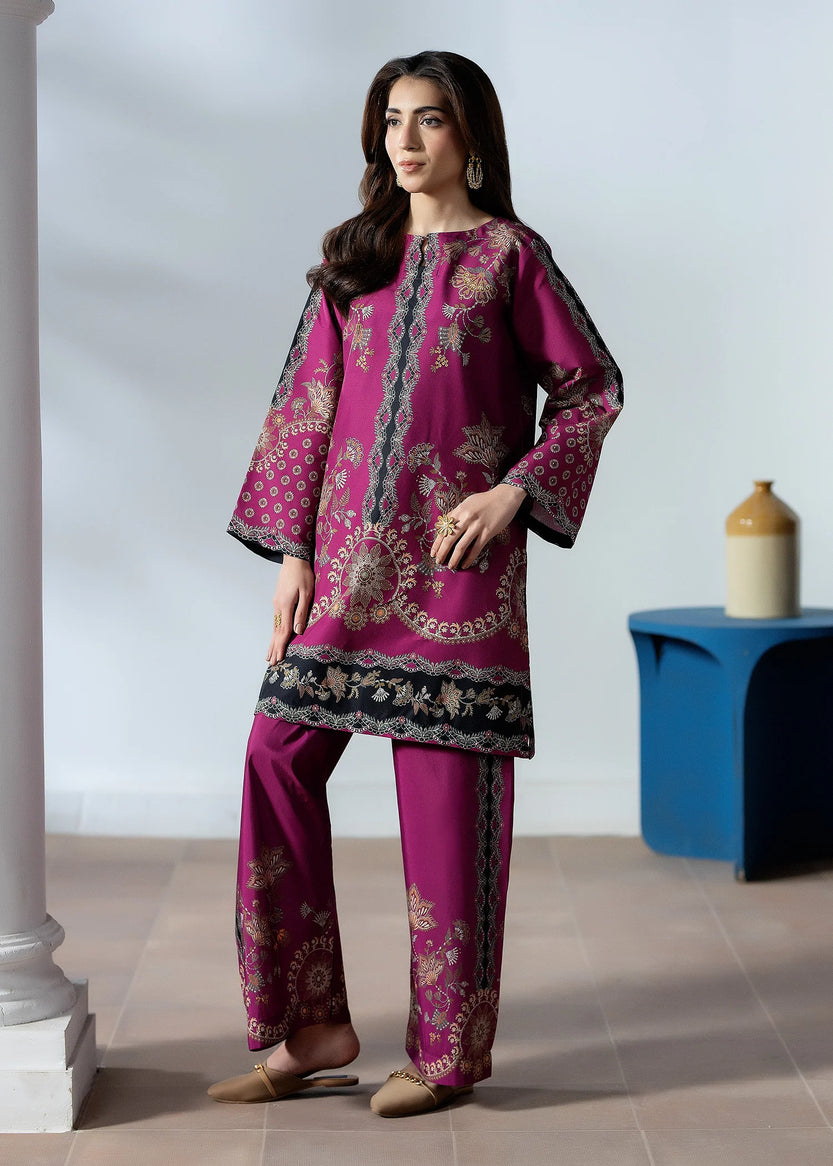 Purplish | 2 PC Printed Co-ord