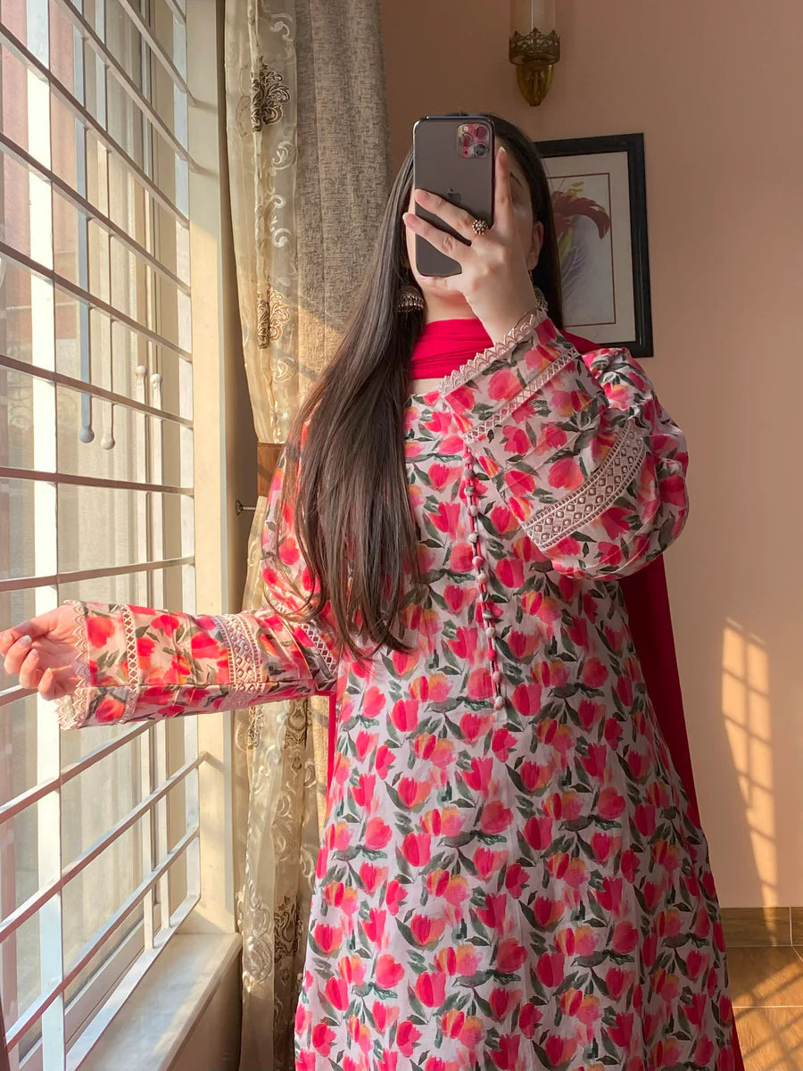 Floral Aura – Printed(READY TO WEAR)