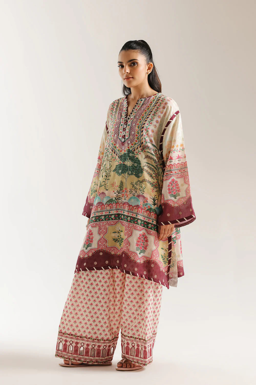 Vanila Ice | Printed Lawn 3PC