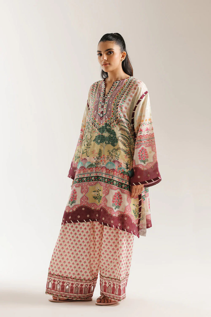Vanila Ice | Printed Lawn 3PC