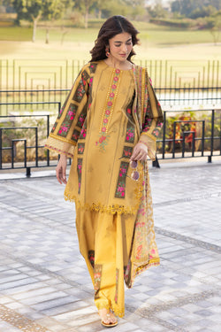 Earthy | 3-PC Embroidered Lawn