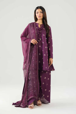 Deep Purple | Printed Lawn 3PC