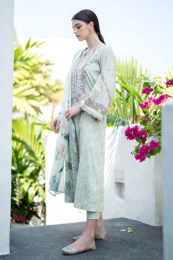 Midnight Dahlia |  Premium Lawn 3PC