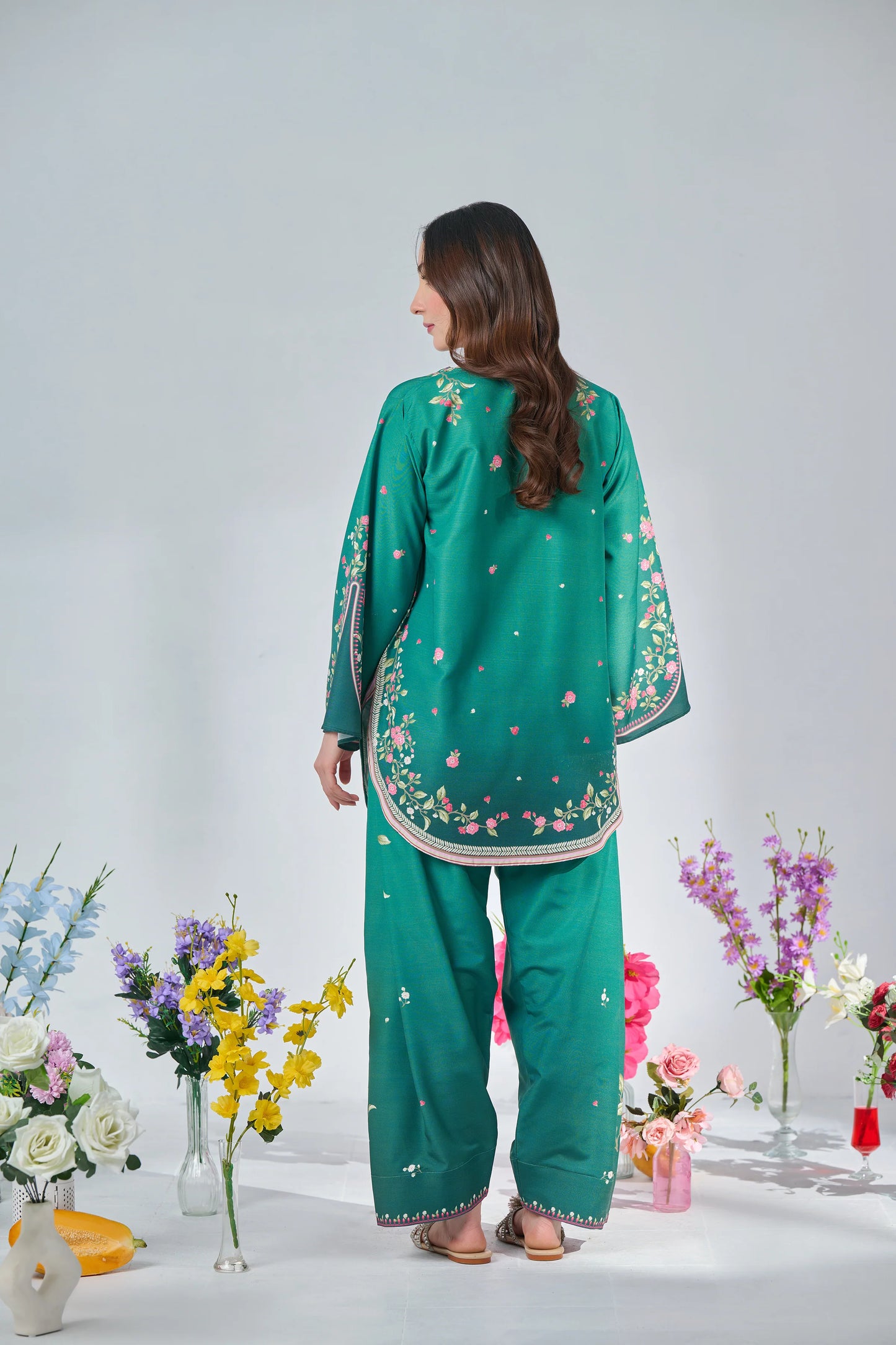 Sea Grean | Printed Lawn 2PC