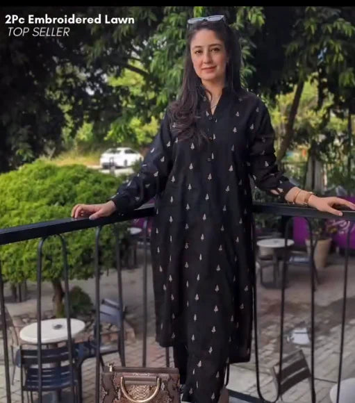Black Galaxy – Embroidered (READY TO WEAR)