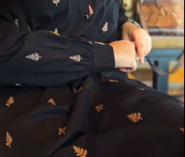 Black Galaxy – Embroidered (READY TO WEAR)