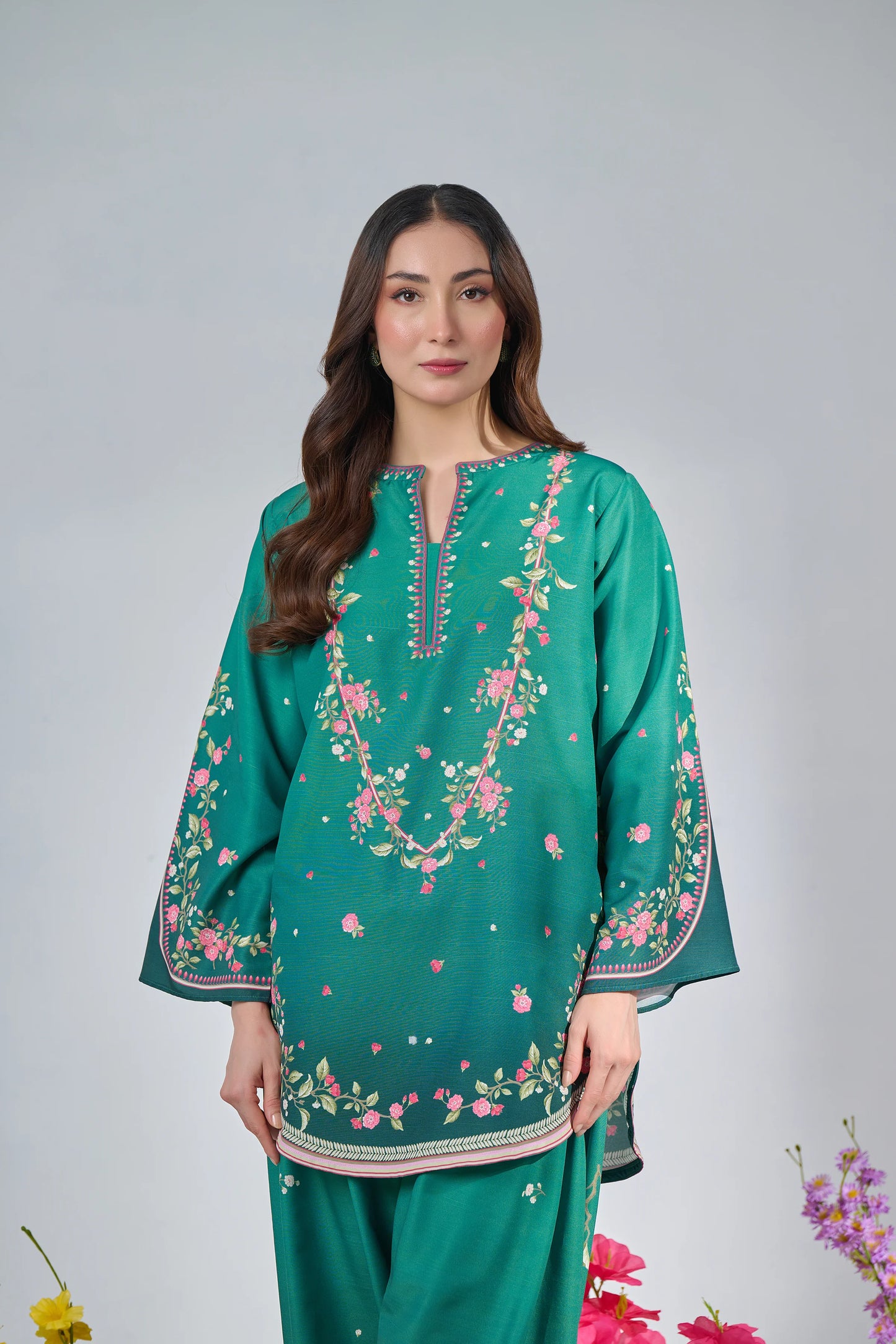Sea Grean | Printed Lawn 2PC