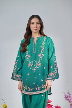 Sea Grean | Printed Lawn 2PC