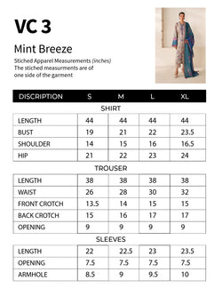 Mint Breeze | Premium Lawn 3PC