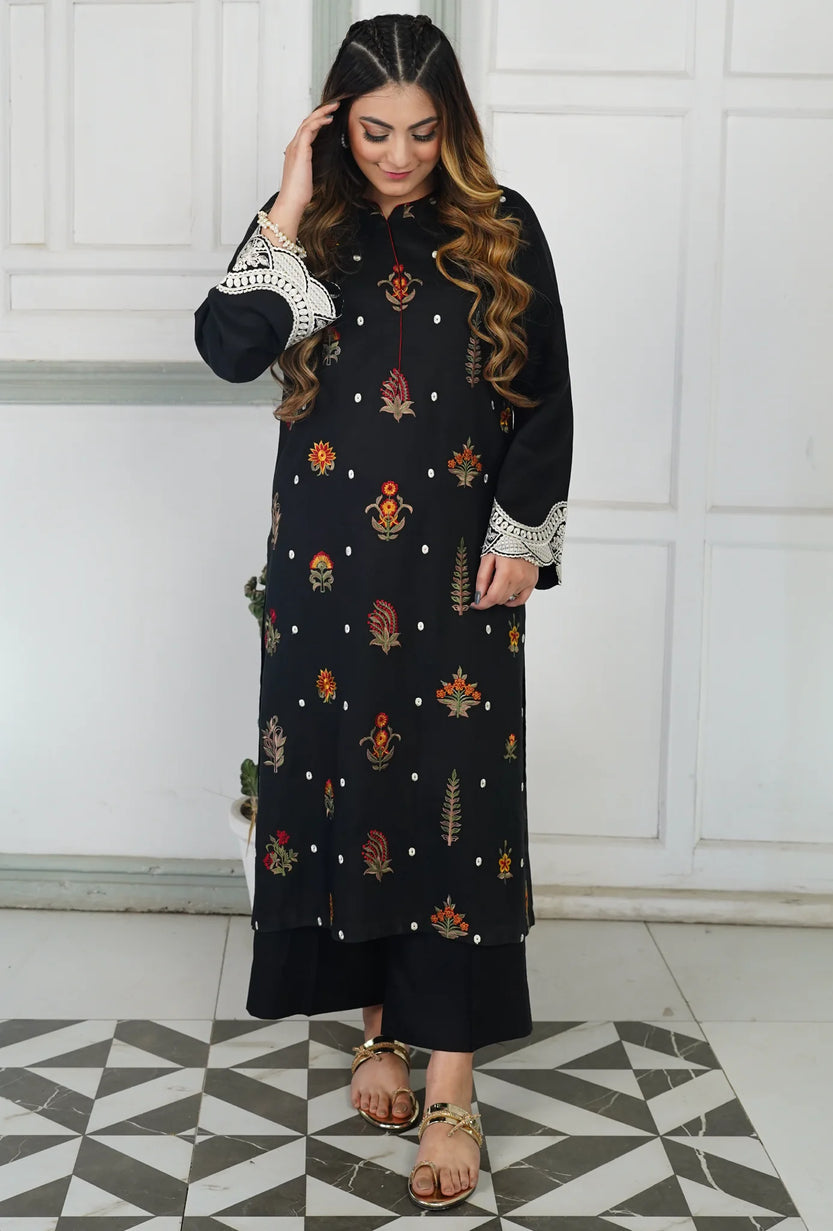 Raat ki Raani - Embroidered Lawn 3PC