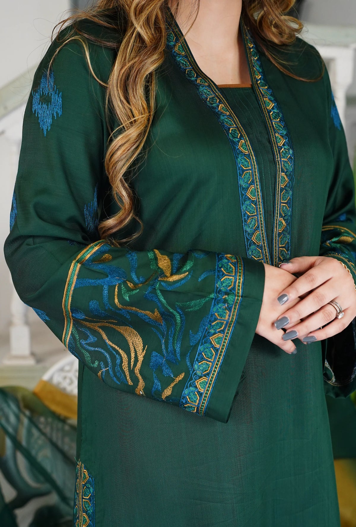 Noor e Shaam - Lawn  3PC - stitched