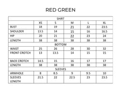 Red Green | Printed Lawn 3PC