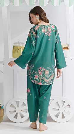 Sea Green | Printed Lawn 2PC