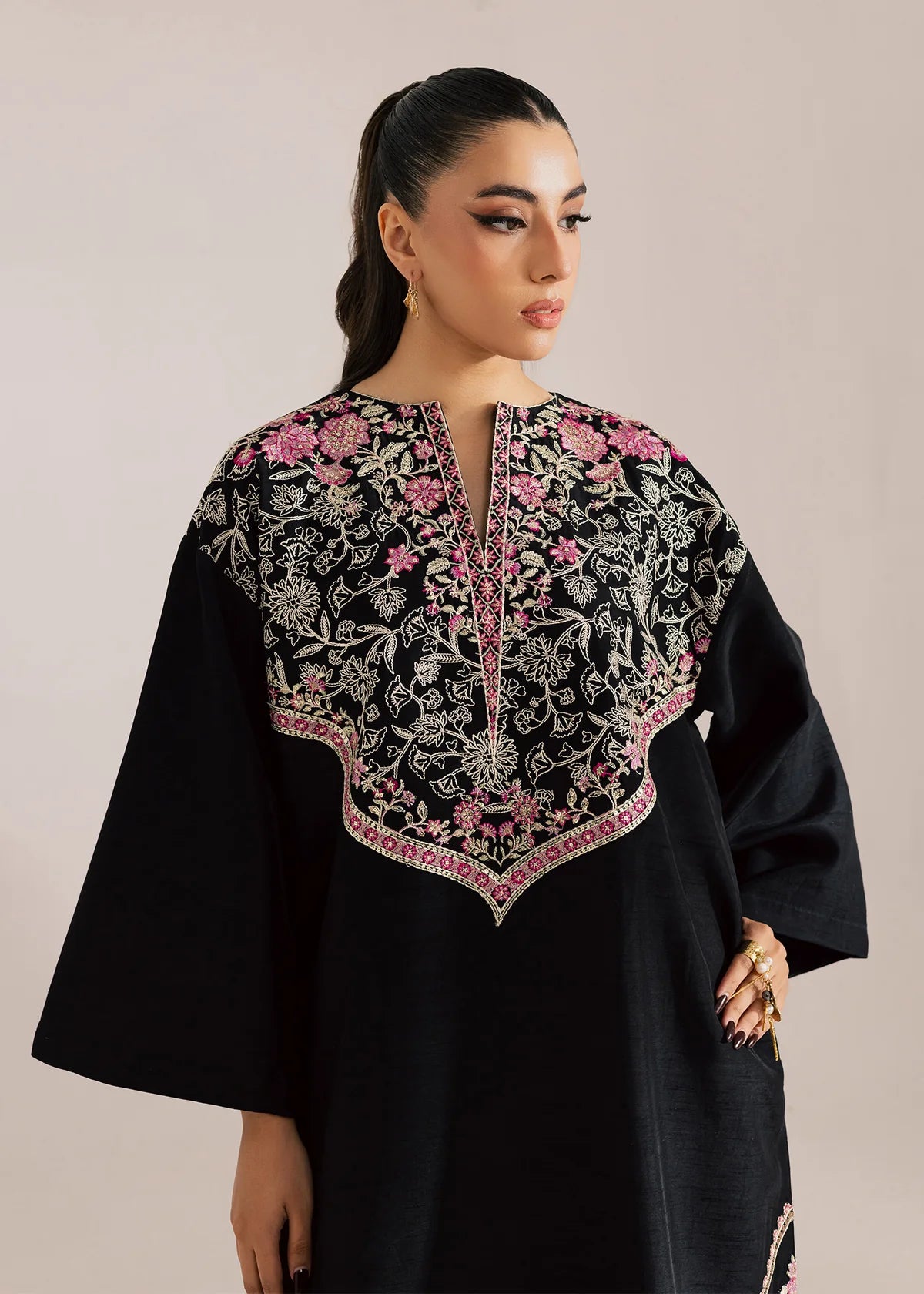 Charm Black | Premium Lawn 3PC