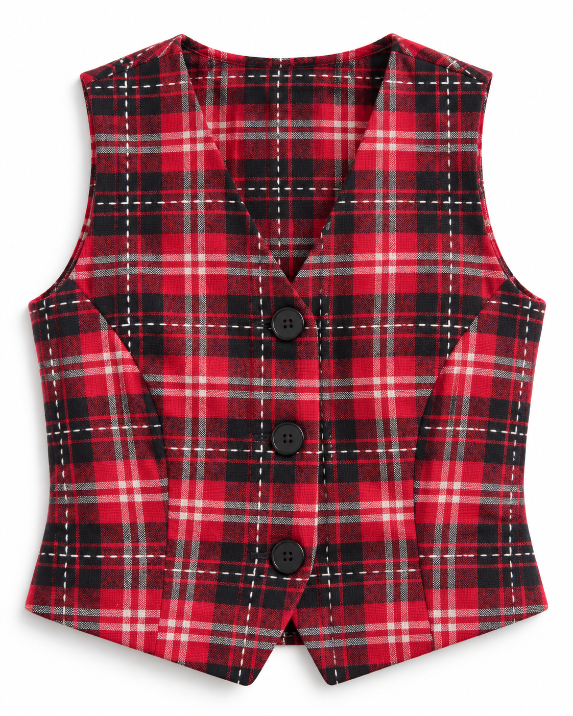 Scarlet Vest-Skirt